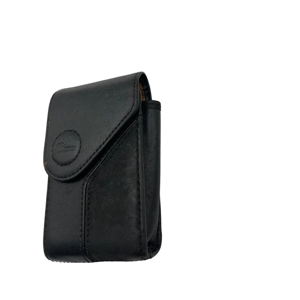 LOWEPRO Napoli 10 GENUINE LEATHER Digital CAMERA CASE Pouch BLACK NIKON A493